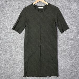 Isabel Marant Etoile Wool mid-length Short Sleeve dress Tweed olive Size 36